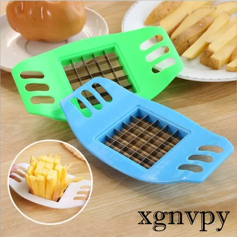 xgnvpy Mini Creative Potato Slicer Home Deep Cutter Fries Knife Kitchen Gadget Tool Accessories For Fries Cutting