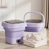 Electric Portable Mini Folding Washing Machine Baby Clothes Underwear Washing Machine And Dryer 1