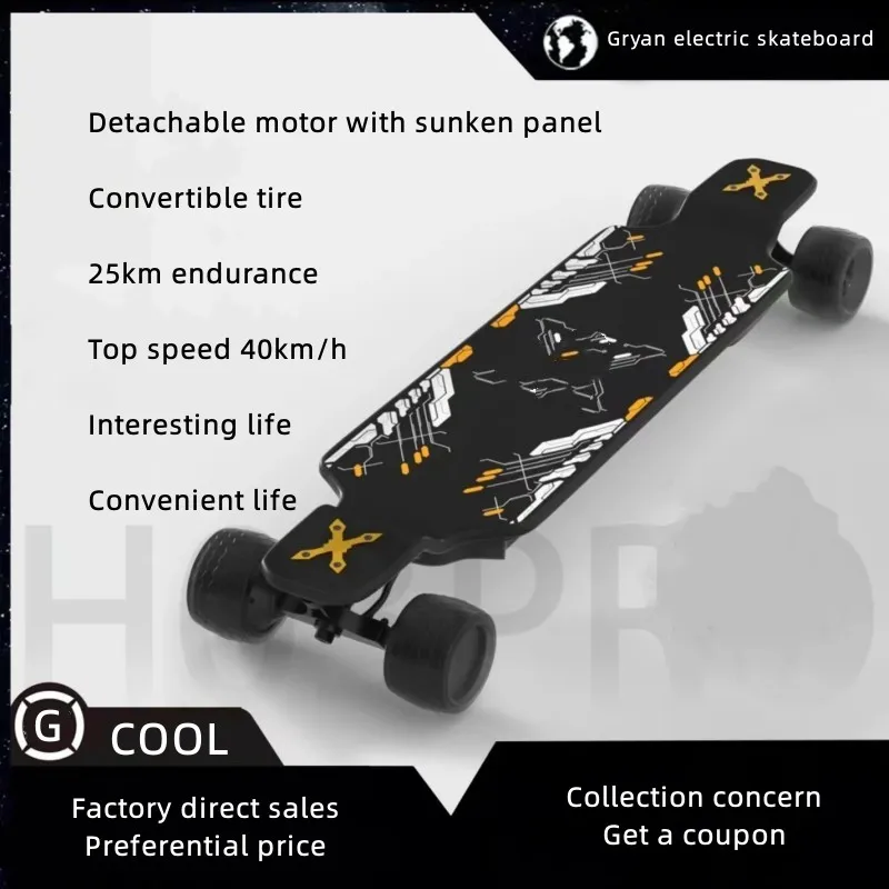 Planche à roulettes Double en érable, pour Skateboard professionnel,  Longboard, Action, équipement De Fitness BS50BM - AliExpress