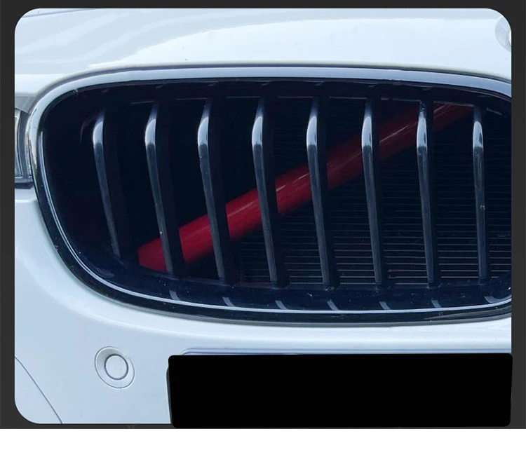 Herbests Streifen Kühlergrill Einsatz Zierleiste für BMW X3 F25 G01 X4 G02  X5 G05,Auto Frontgrill Abdeckung Dekoration Trim 2 Stück Kompatibel für BMW  X3 X4 X5 2018-2021 Autozubehör : : Auto 