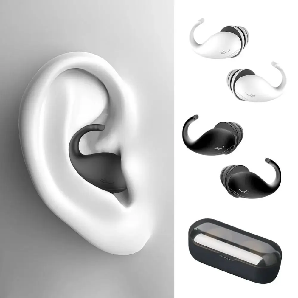 1 Pair Swimming Earplugs Anti-noise Sleep Earplugs Traveling Snorkeling Surfing Ear Plug Waterproof Soundproof Swim Ear Plugs 5
