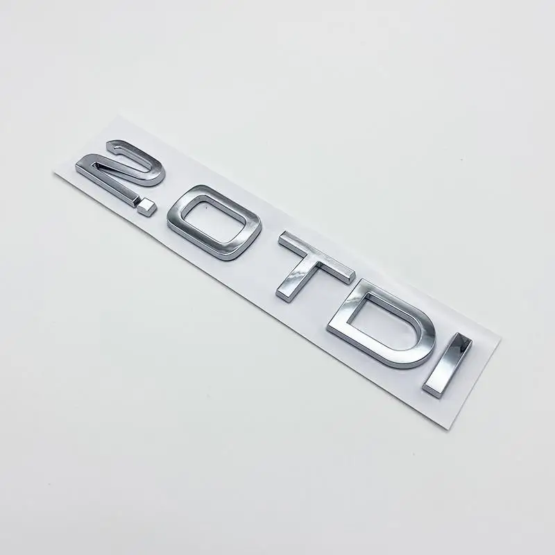 Enhanced Car Trunk Letters Logo Emblem Decals Sticker