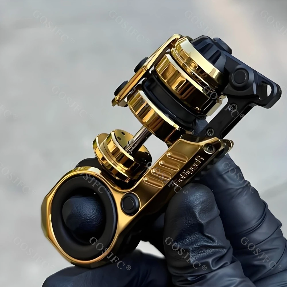 GoBiggeR チタン鋼製 ゴールデン シニアン フィジェットスライダー 多