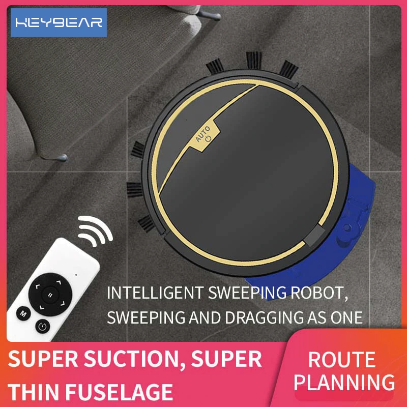RS600 Smart Robot Vacuum Cleaner Wireless App Control Remote Control 3