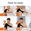 Shoulder Support Brace for Men & Women, Adjustable Shoulder Brace for Torn Rotator Cuff, Tendonitis, Dislocation Left or Right 4