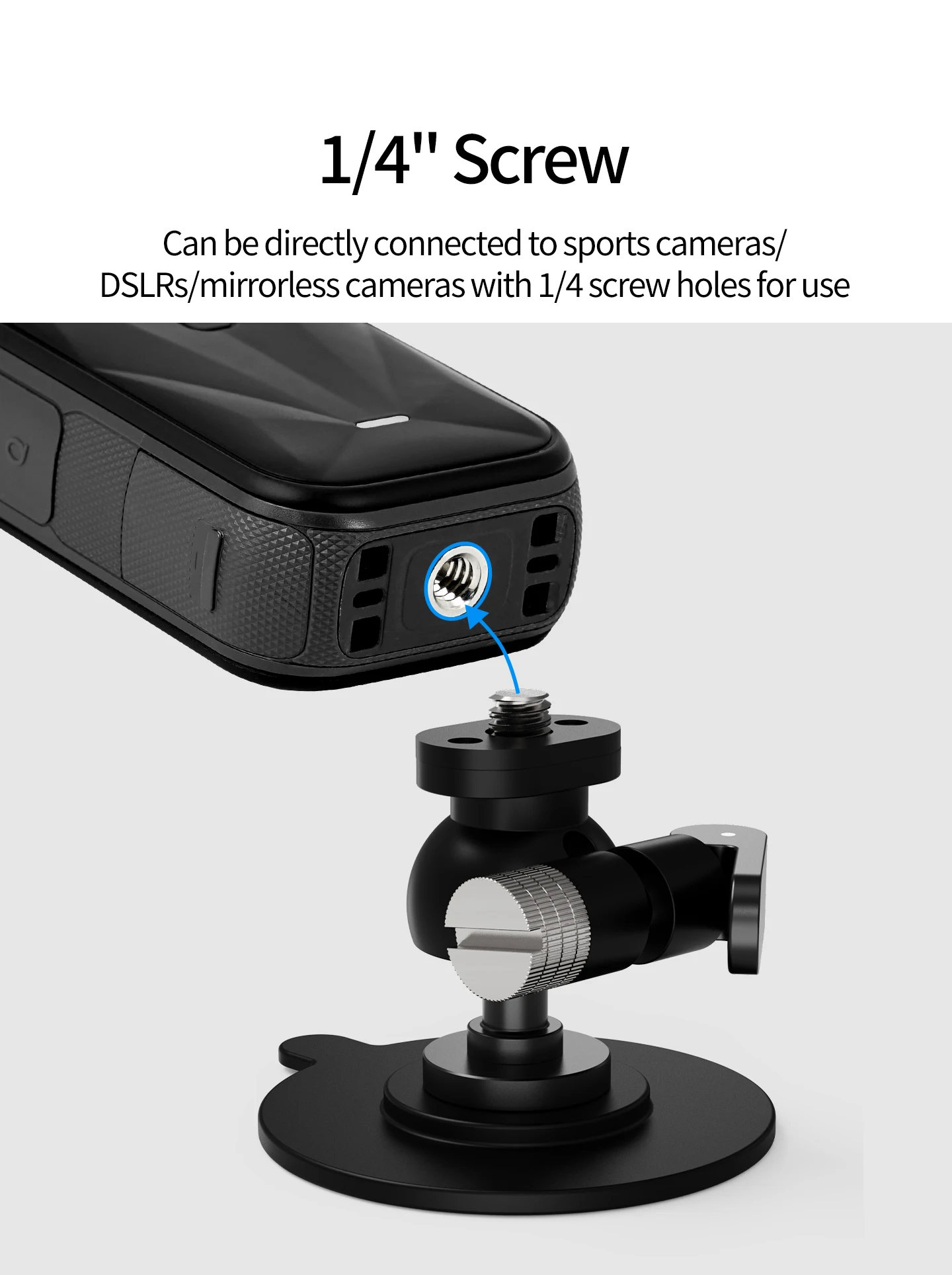 Helm-Klebehalterung Waschbare Basis Rotierender Kugelkopfadapter für GoPro Insta360 Osmo 360 Action 5pro/4 Pocket 4 Ständer – Detail 26
