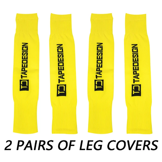 2 pairs of Leg Compression Sleeves Full Leg Sleeve Long Knee Brace Knee Support Protect Basketball Football Volleyball Cycling 6