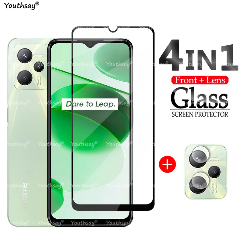 Per Realme C35 Vetro Per Realme C35 C25 C25Y C25S C21 C21Y C11 C3 Pellicola Proteggi Schermo In Vetro Temperato Per Realme C35