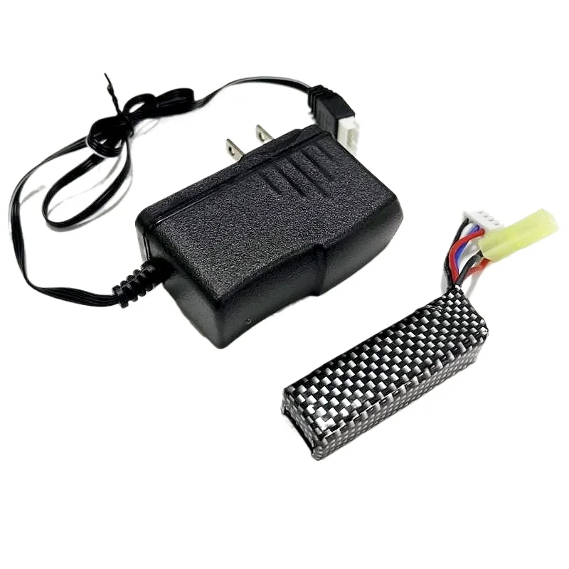 【Shield Battery】11.1v Oda Gongtou Lithium Battery 2000mAh Battery Charger Set