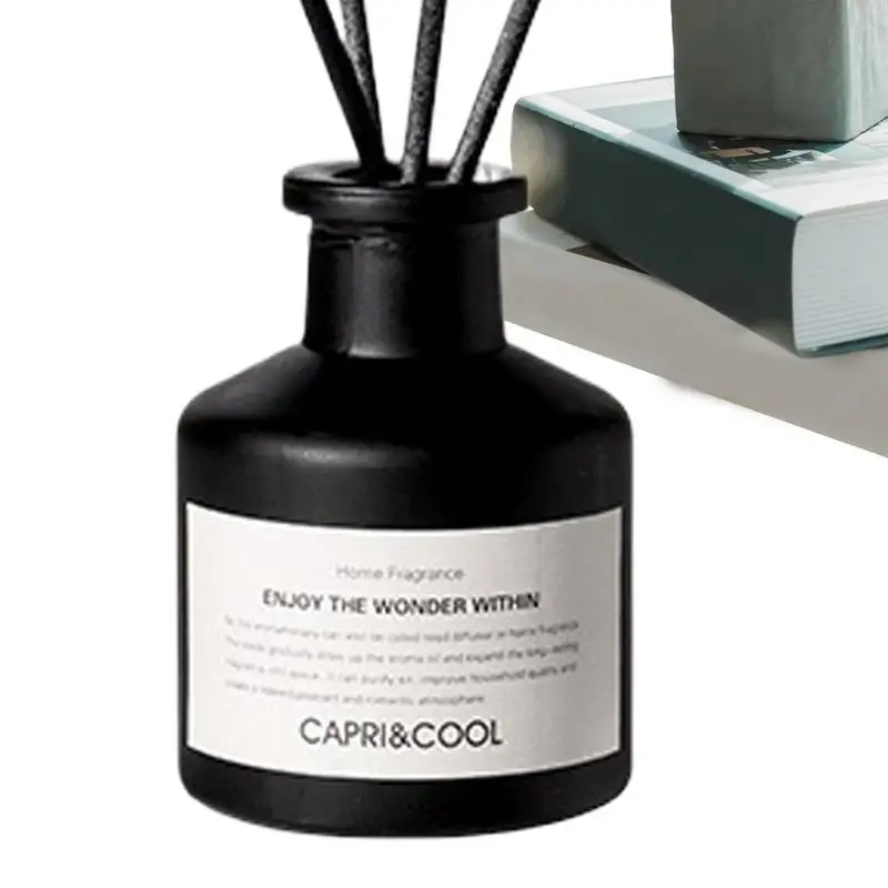 Bathroom Scent Sticks 50ml Home Fragrance Diffuser Long-Lasting Bathroom Air Freshener Natural Aromatherapy Diffuser Set With 4