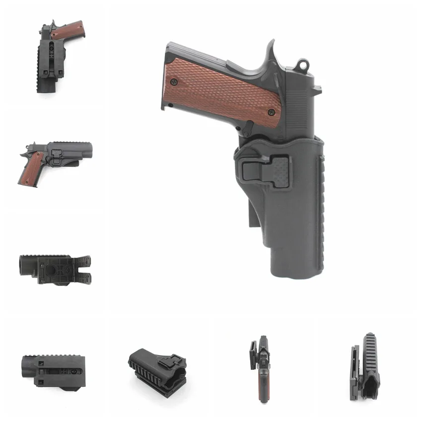 

Новинка, тактическая кобура из пластика и стали GLOCK 1911 M92 P226