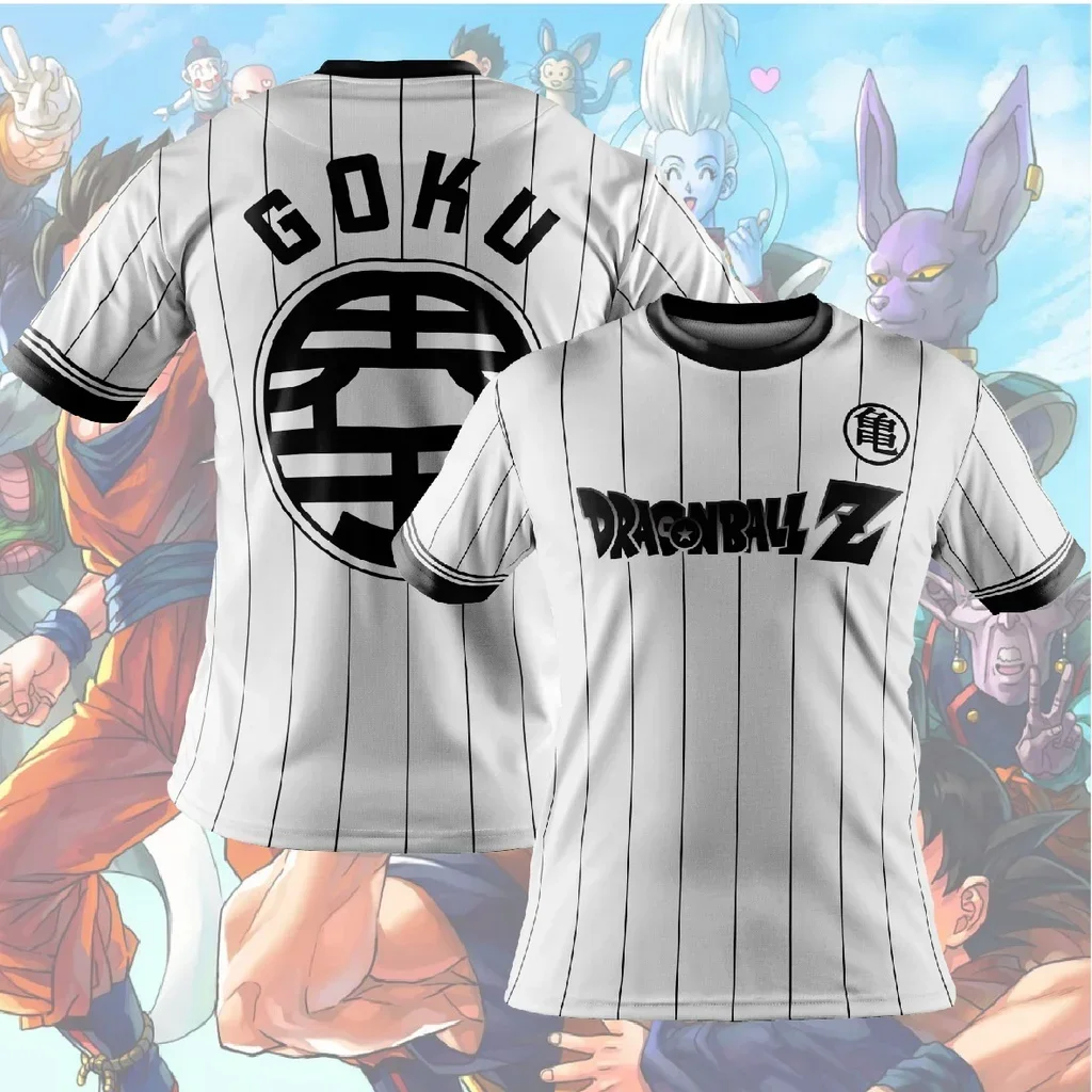 Camiseta Gogu SS Blue Dragon Ball Súper Tallas Niños Y Adultos