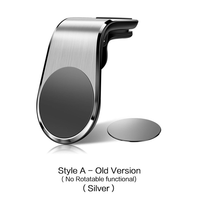 L-Type Phone Holder in Car Smartphone Stand Clip for Mount Car Magnetic Phone Holder Suit to All Model Cellphone