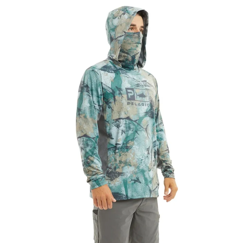 Neuf Bass Pro Shops chemise de pêche homme 2XL 1/4 fermeture éclair UPF