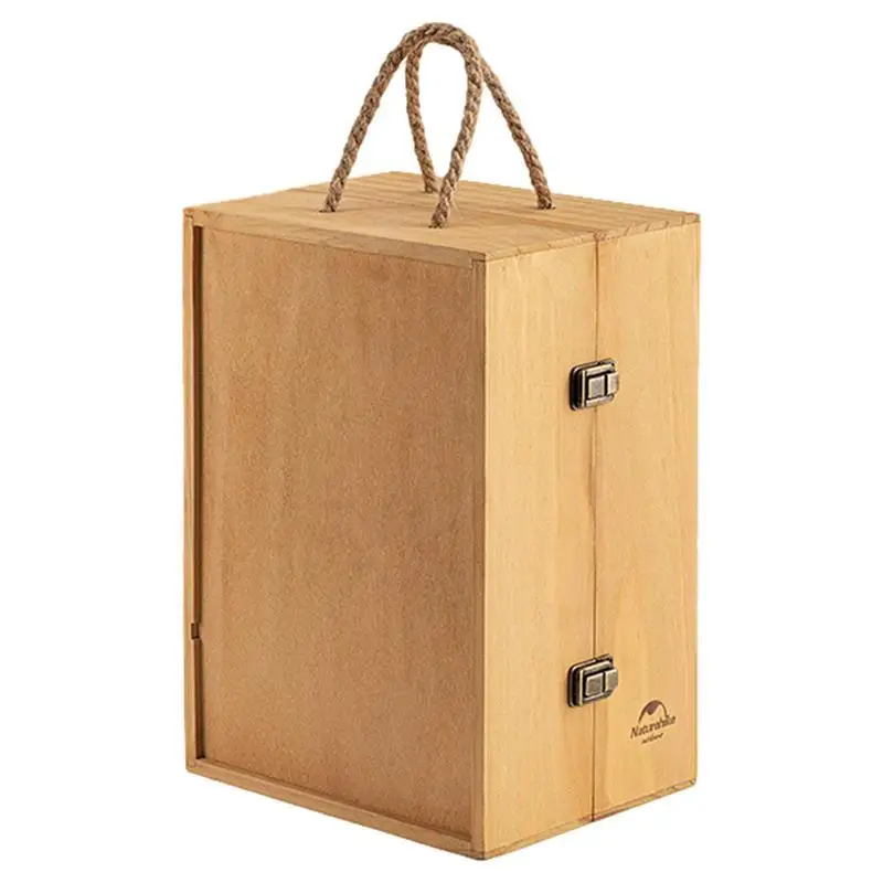 Naturehikesキャンプ多層調味料キャビネット木製スパイス収納