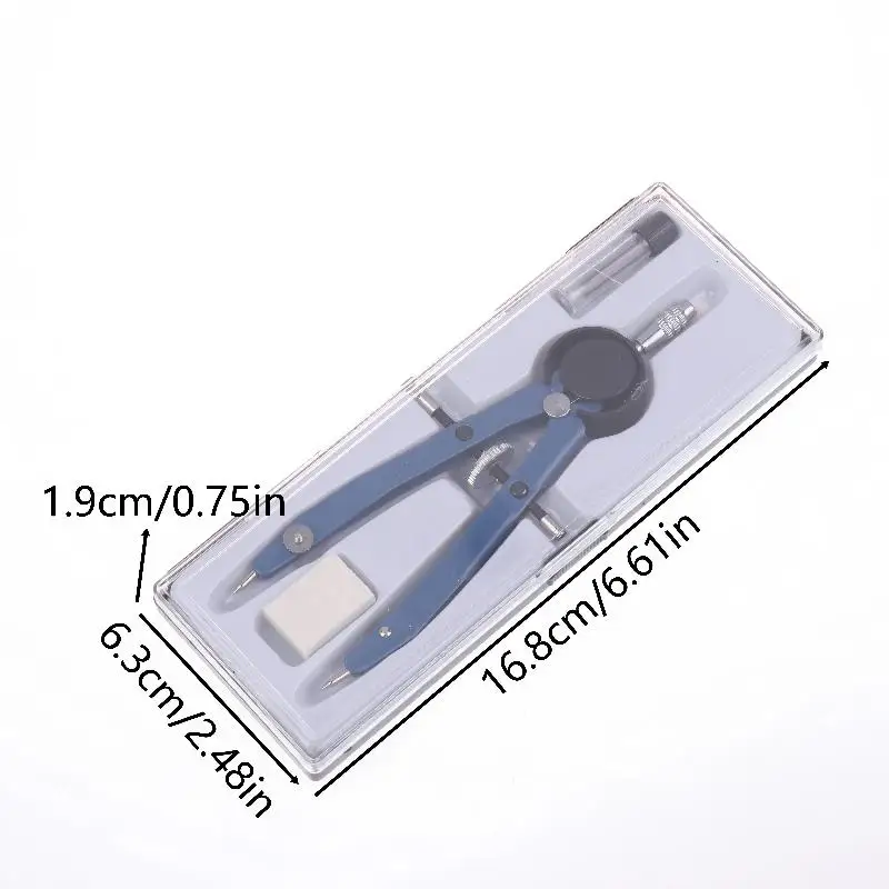 다기능 금속 정밀 나사 컴퍼스 키트 엔지니어링 드로잉 도구 학생 시험 드로잉 문구 용품