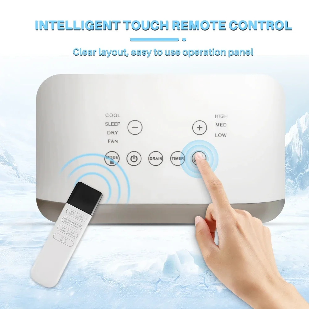 Seetek Mobile Air Conditioner 12v 24v 220v Portable Electric Air Conditioner For Car Suv Portable Air Conditioner 5
