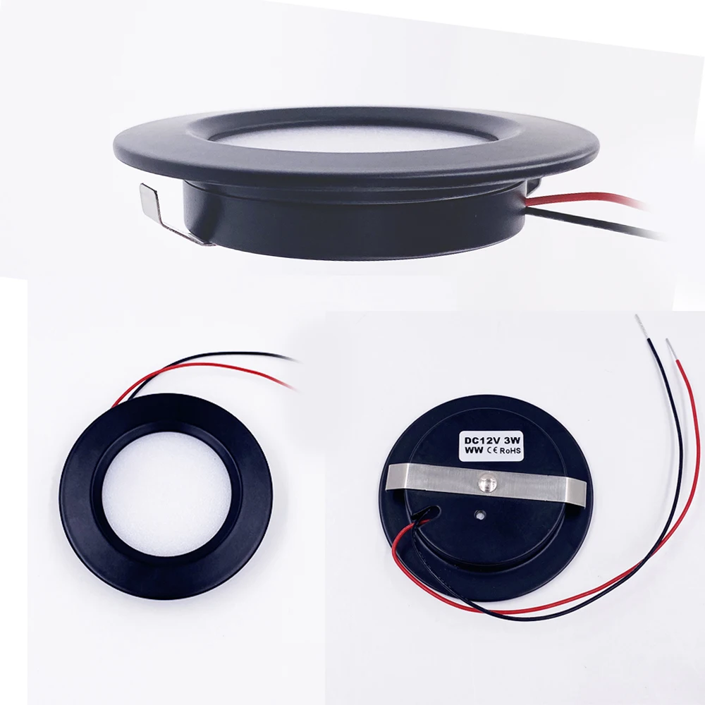 Mini LED Downlight DC12V 24V Ultra-Thin 3W 5W Embedded Room Decor Small Spotlight Ceiling Kitchen Bathroom Camping vehicle Light led downlight,recessed ceiling spotlight