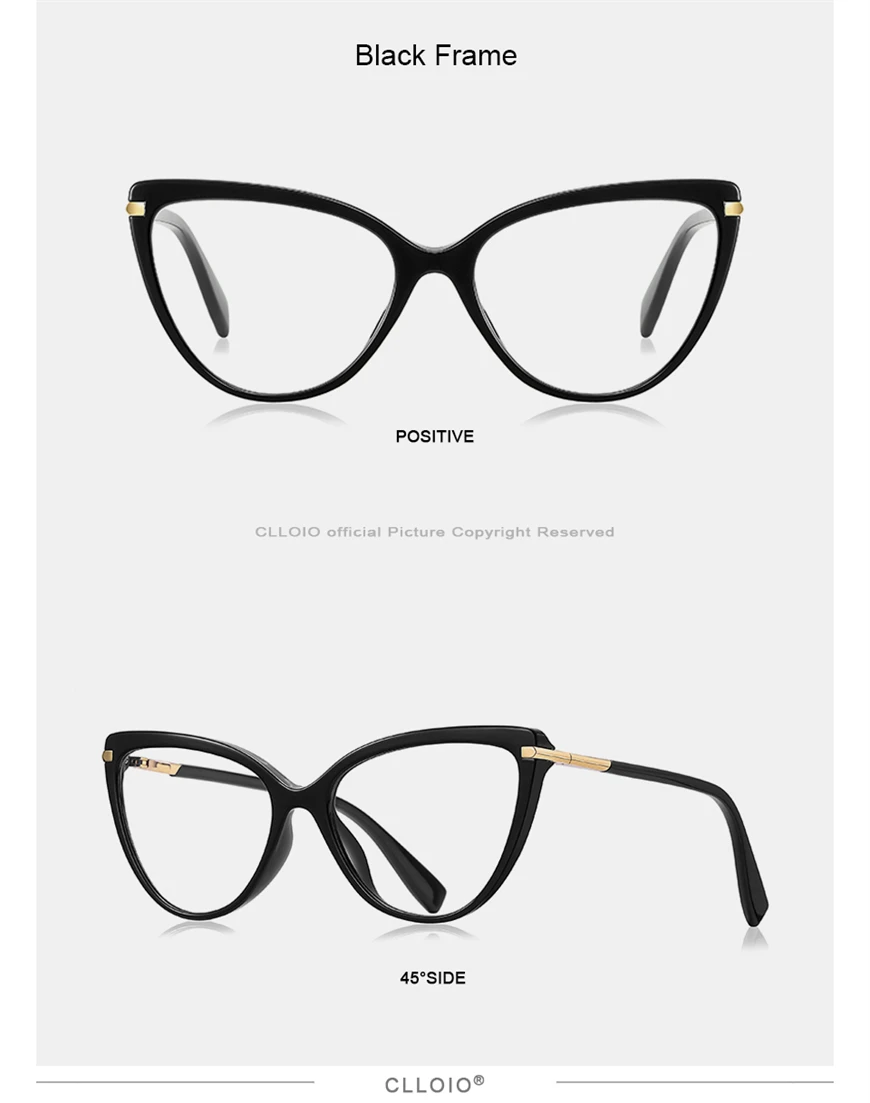 Luxury Cat Eye Glasses – Versatile Reading Glasses Women with Anti Blue Light Lenses