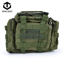 

Tactical Bag Oxford Cloth Waterproof Camping Army Fan Messenger Camouflage Outdoor Tactical One-shoulder Lure Backpack