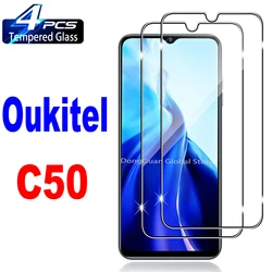Premium Tempered Glass Screen Protector Film for 2 Pieces (For OUKITEL C50)