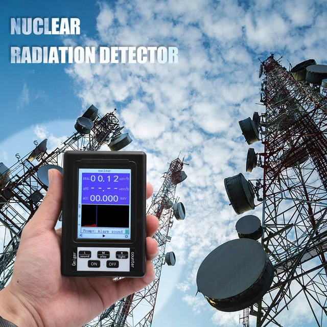 Contador Geiger Detector De Radiación Nuclear Gamma β γ X Monitor Dosímetro  Rayo