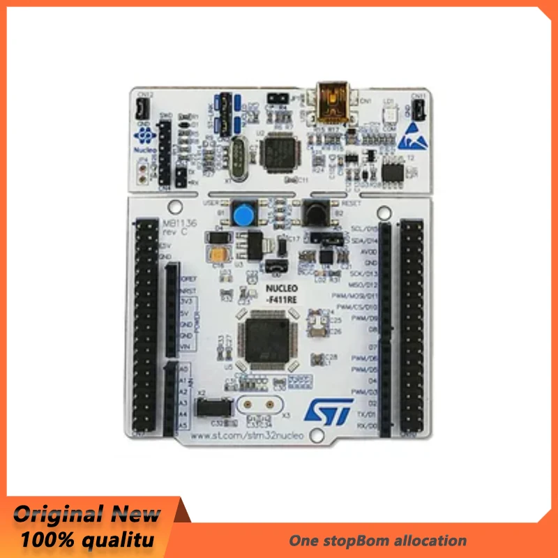 

(1piece) 100% New NUCLEO-F411RE NUCLEO-F411 NUCLEO STM32F411 Development board learning board