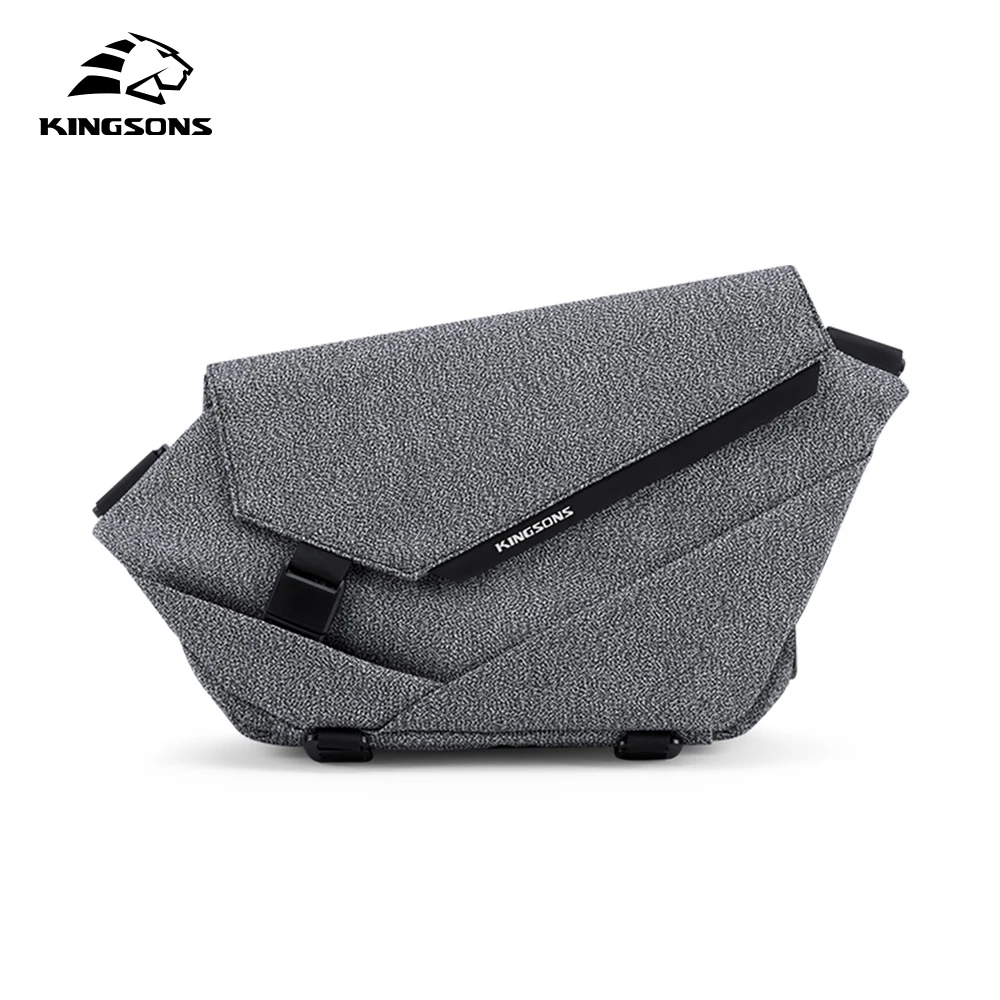 

​Kingsons Messenger Bag Tide Brand Tooling Sports Messenger Bag Multifunctional Men's bag Shoulder Bag Chest Bag Women