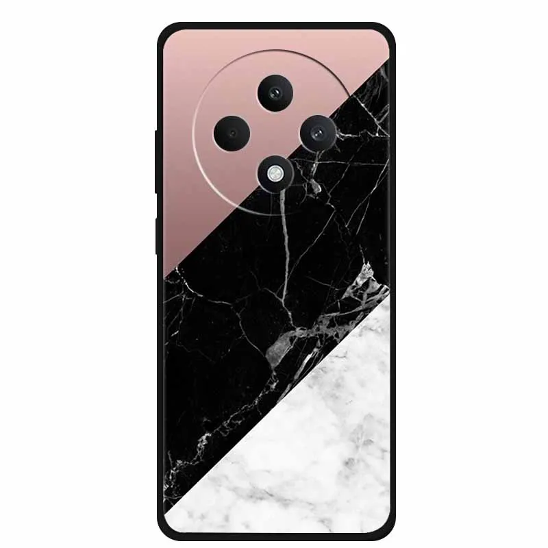 Elegant Marble Design Phone Case - Luxury Soft Silicone Bumper & Color Shield