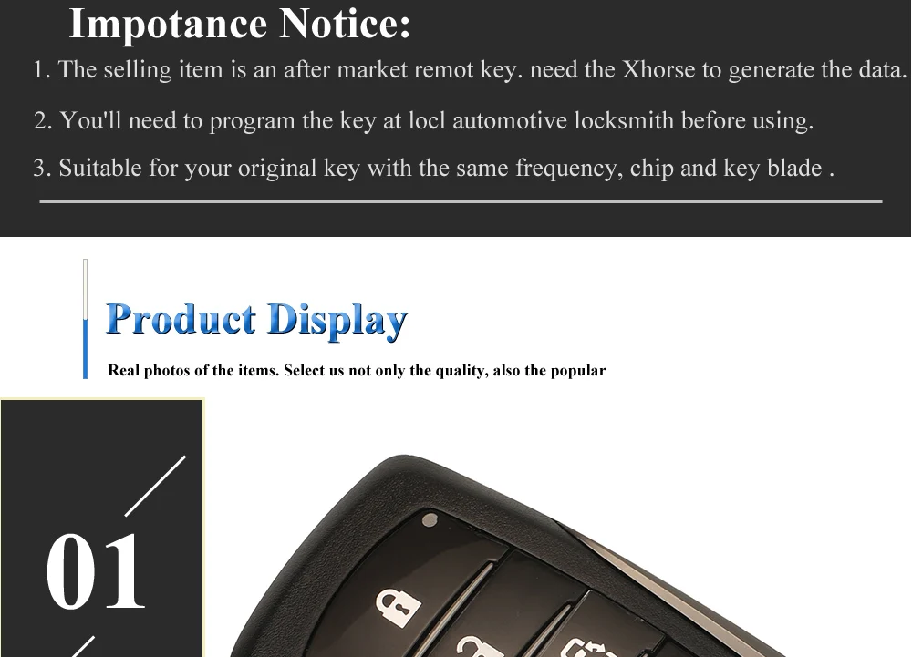 Keyforkess XSTO20EN XM38 Smart Keyless PCB FEN T.T 5 pulsanti guscio chiave per Toyota TOY-T Universal Smart Key Fit Lexus 4A 8A 4D - Sad6925d2b5ab4bb3ac5aa4f40f315c12i