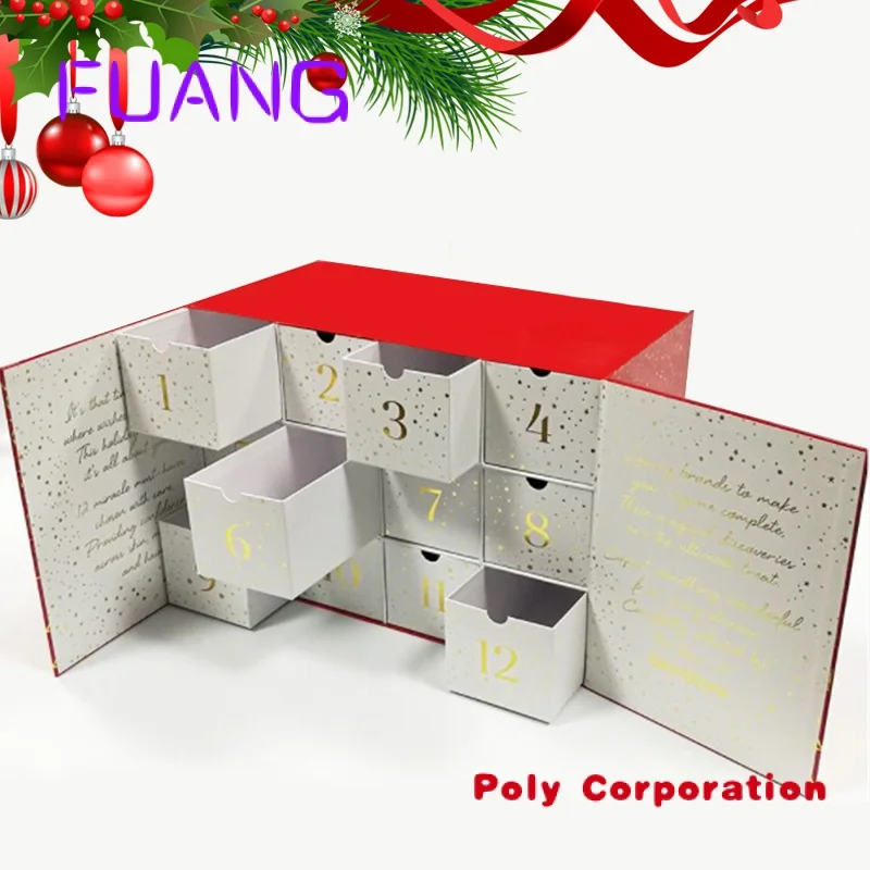 Custom Factory Wholesale Personalized Printed Wax Melt Packaging Empty  Advent Christmas Calendars Boxpacking box for small busi - AliExpress