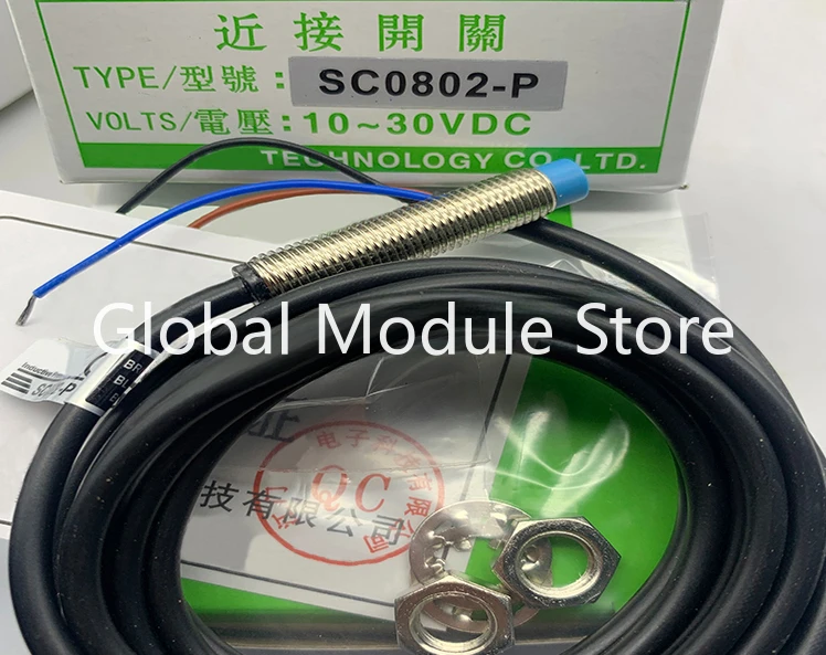 

SC0802-N/N2/P SC0801-N/P2 New Inductive Sensor Proximity SwitchIn stock quick delivery