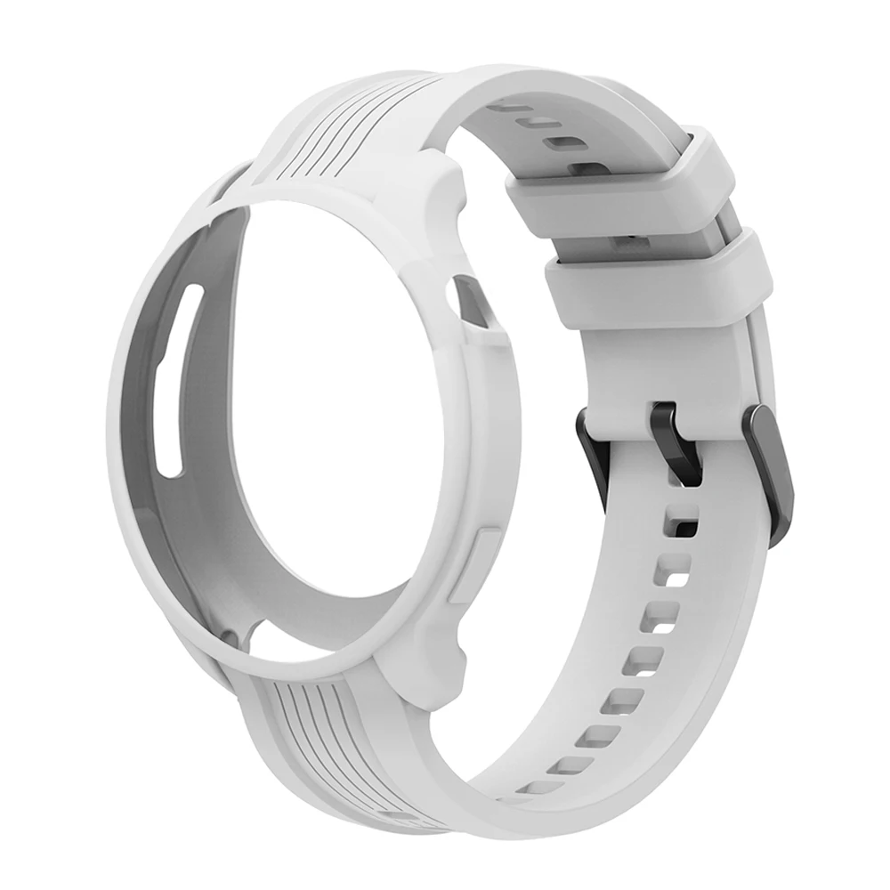 2-in-1 High-Quality Silicone Watch Protector and Band - Single Color