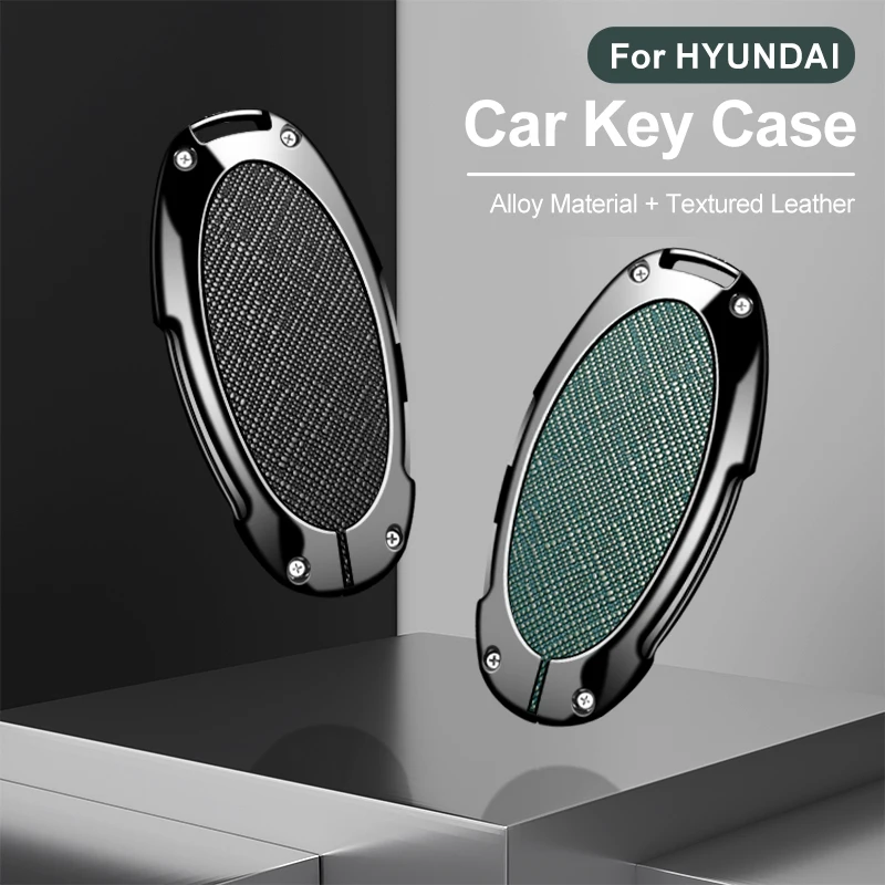 Premium 5-Button Car Key Case Cover with Keychain Accessories