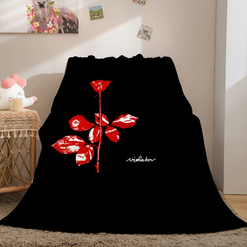 

Camping Blanket Sofa Winter Depeche Modes Fluffy Soft Blankets Double Bed Blanket King Size Blanket Microfiber Bedding Warm Knee