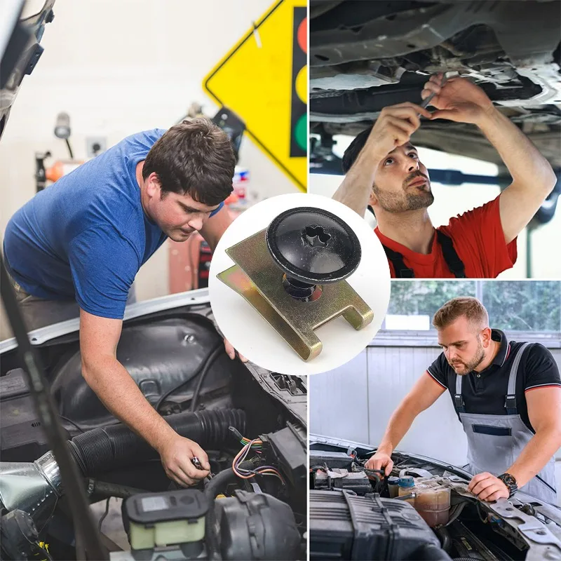 For VW Audi A1 A3 A4 A5 Q5 Q7 TT SEAT Car Engine Cover Undertray Splash Guards Wheel Arch Torx Screw Retainer Auto Fastener Clip