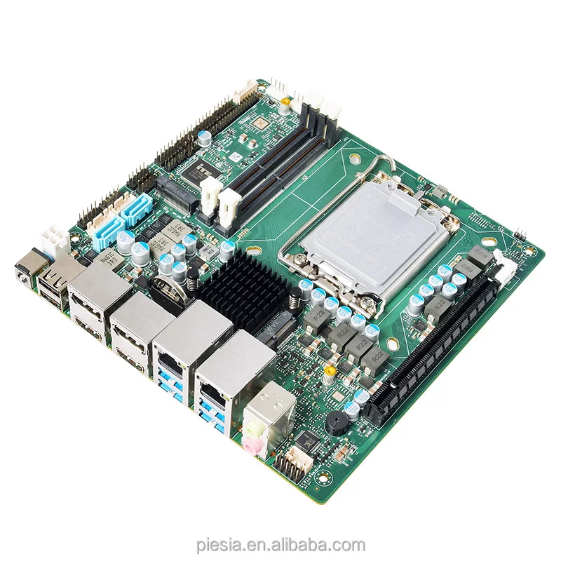 Supporto Chipset H670 Q670 H610 Processore 12Th 13Th Gen Dual Ddr5 Slot Hdmi2.0 Dp Muslimate Mini Itx Scheda Madre