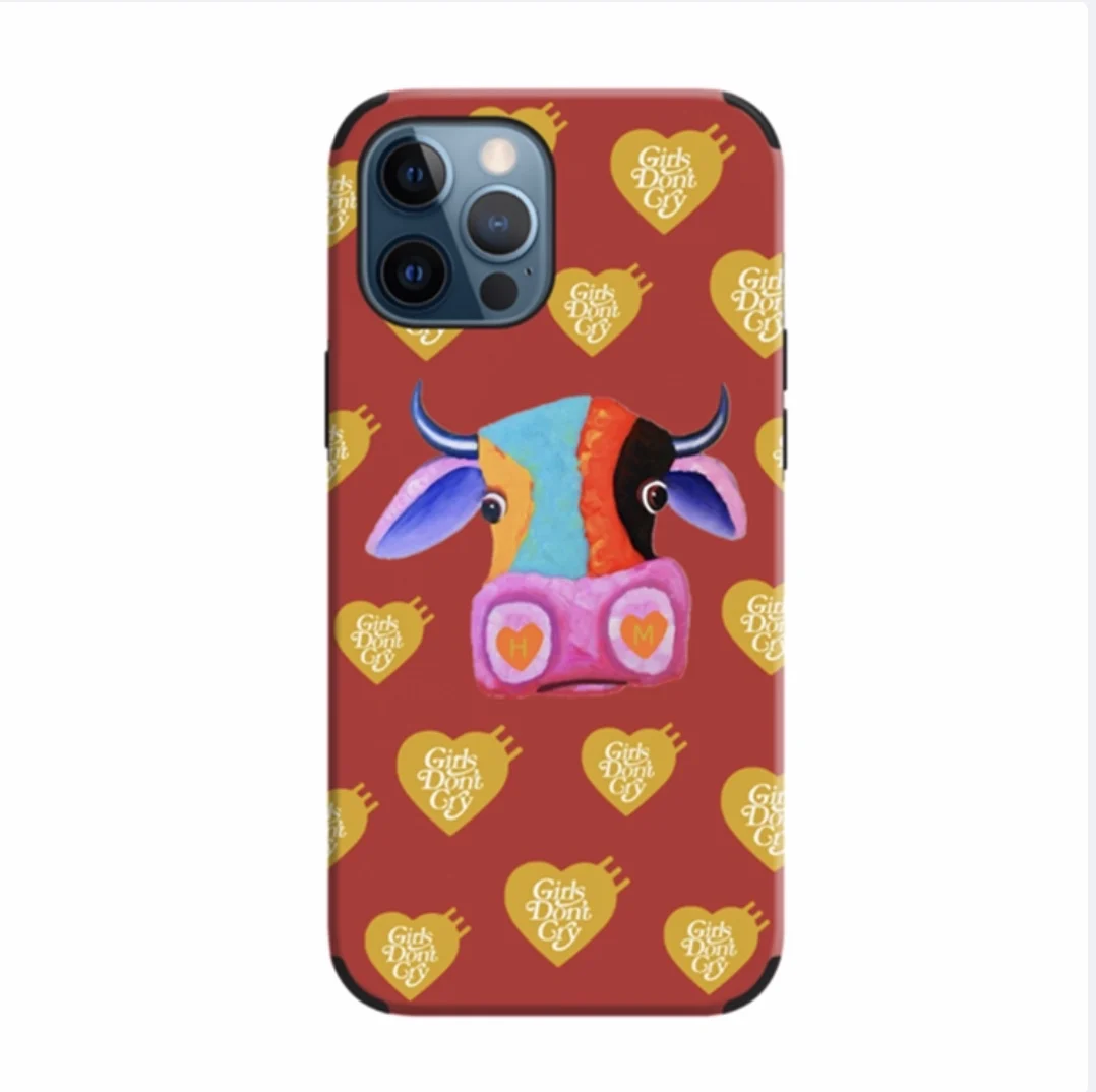 

Чехол с защитой от падения для Apple iPhone15promax, цвет бычьей кожи