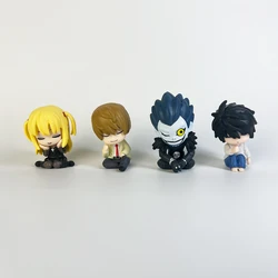 Anime Death Note Collectible Action Figure Set - Iconic Characters 4 - Piece Collection (4 pcs)