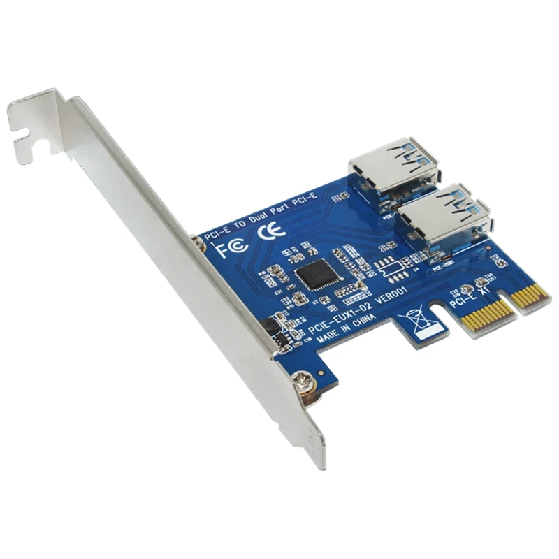 

PCI-E 1-2 PCI Express 16X слот Внешняя Райзер карта адаптер плата Pcie порт множитель карты для машины для майнинга биткоинов