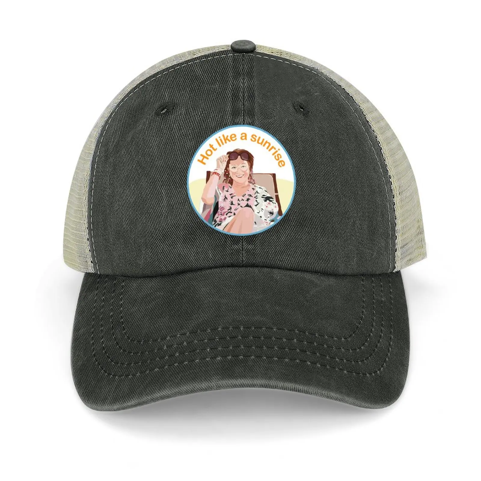 

Rhonda, Hot like a sunrise Cowboy Hat Sports Cap dad hat For Women 2024 Men's