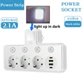 3 Outlets White