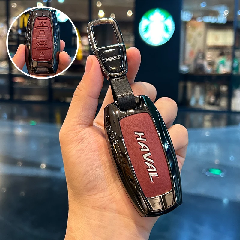 Key Case For Haval F7x H6 Jolion Joico Jollein F7H Dargo Car Key Cover Keychain