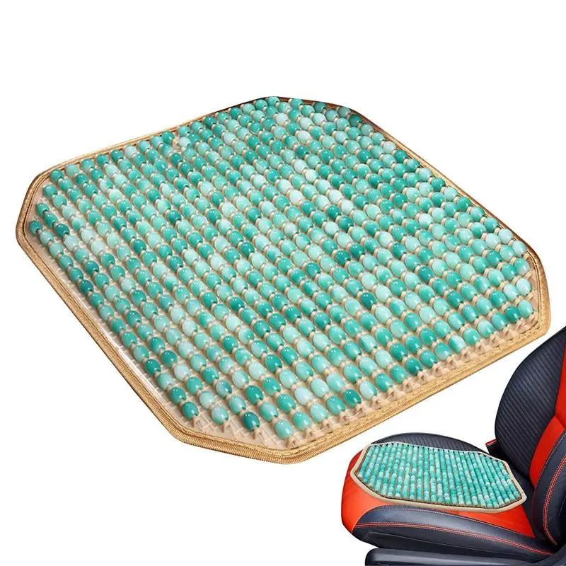 

Car Cooling Seat Cushion Cool and Breathable Beads Seat Cushion For Summers Car Home Office Chair Cooler Pad Car Accessories