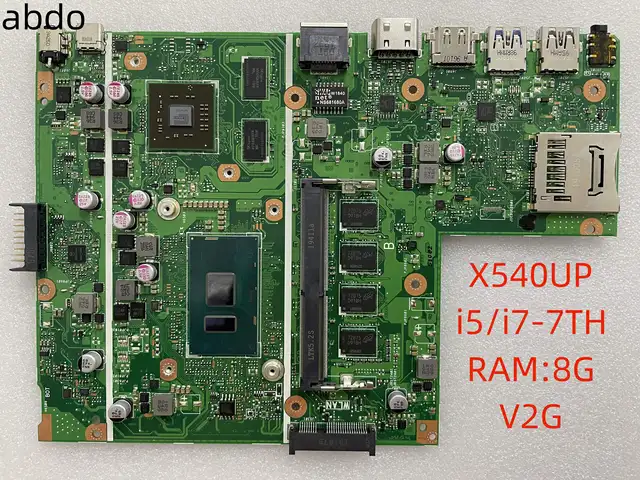 X540UP Laptop Motherboard For ASUS VivoBook R540UP R540U X540U