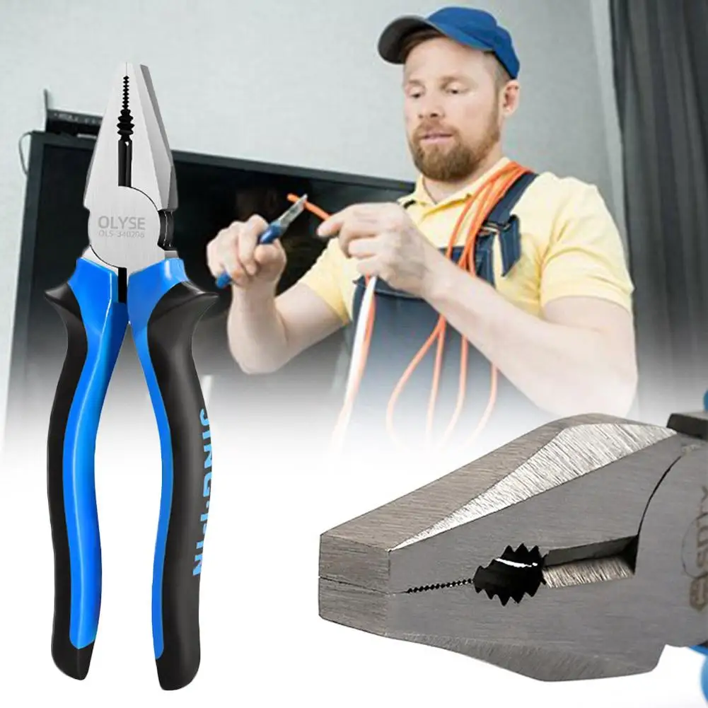 

Промышленный Класс плоскогубцы для стальной проволоки 8-дюймовые плоскогубцы с челюстями и тигром экономия труда функциональный высокий Многофункциональный P6O7