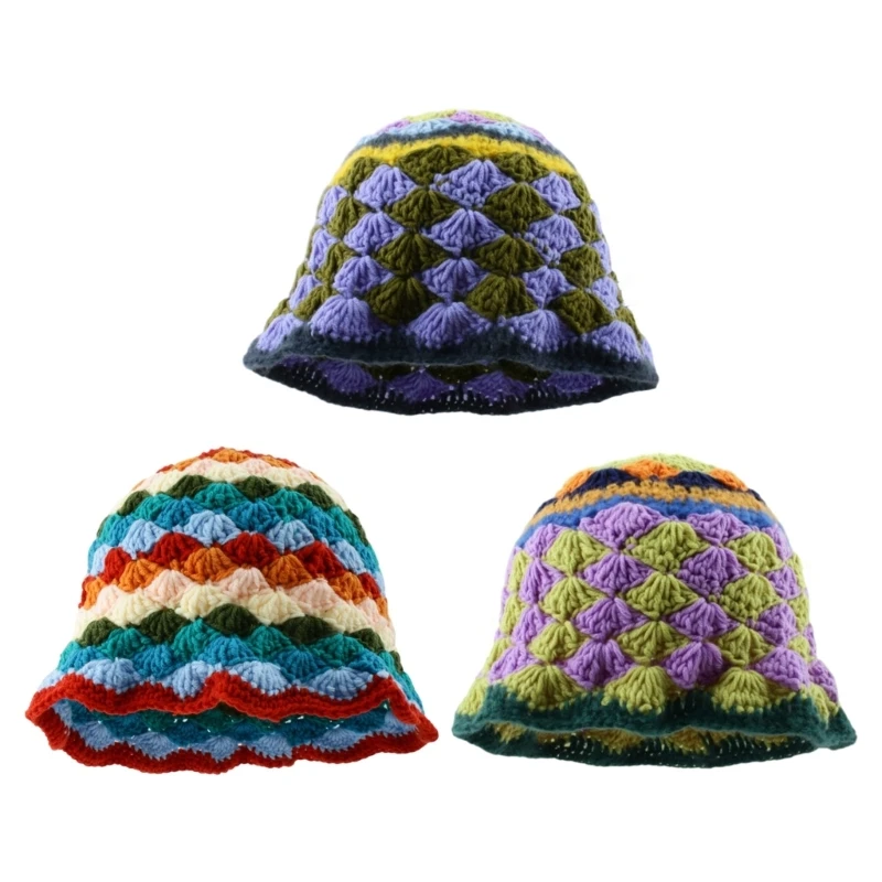 

Эластичная ветрозащитная зимняя шапка, вязаная шапка с узором Lingge для женщин и мужчин, теплая мягкая шапка с ушками, товары для холодной погоды