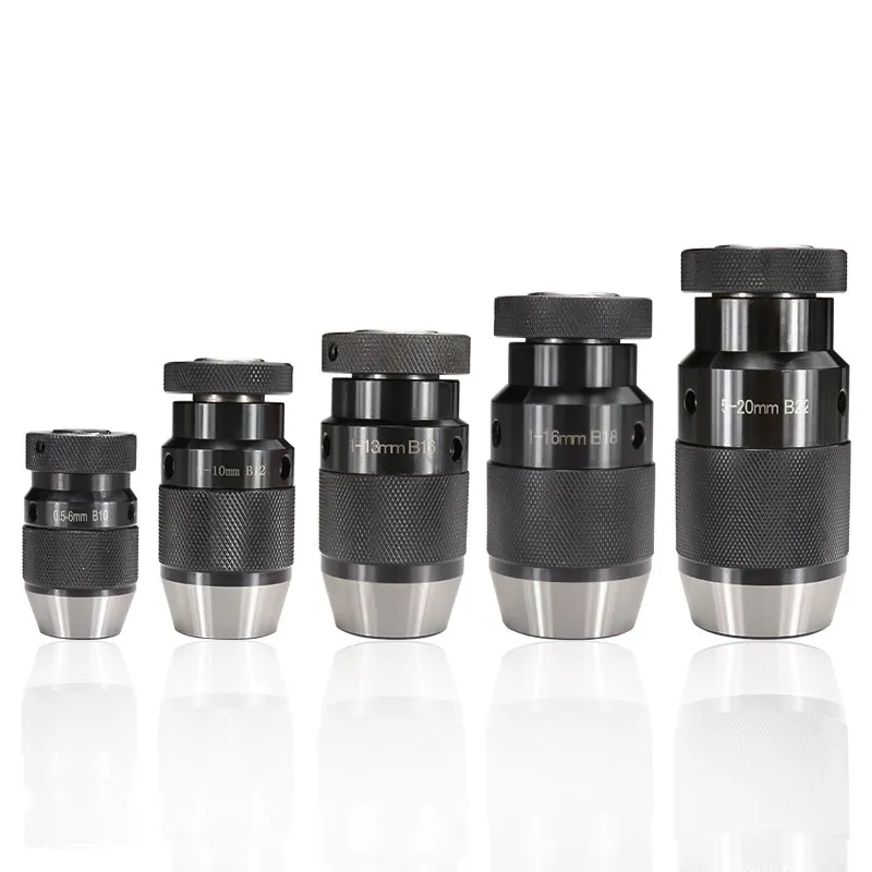 Keyless Bohrfutter Selbst Straffen Automatische Verriegelung B10/B12/B16/B18/B22 Für Maschine Bohrer spannzange – Detail 12