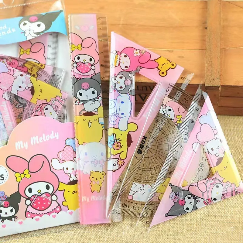 

Линейка Sanrio треугольная, 4 шт./комплект