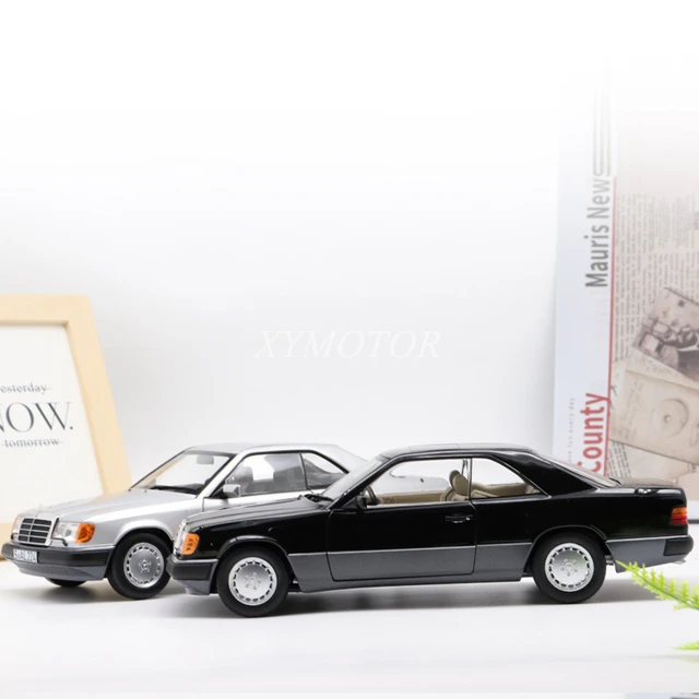 1:18 Mercedes-Benz C124 300CE-24 Coupe '90 (1 of 300pcs), black metallic -  Norev [Unboxing] 